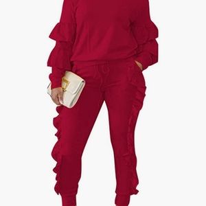 2 Pieces Outfit  Sweatsuits Set Tracksuit